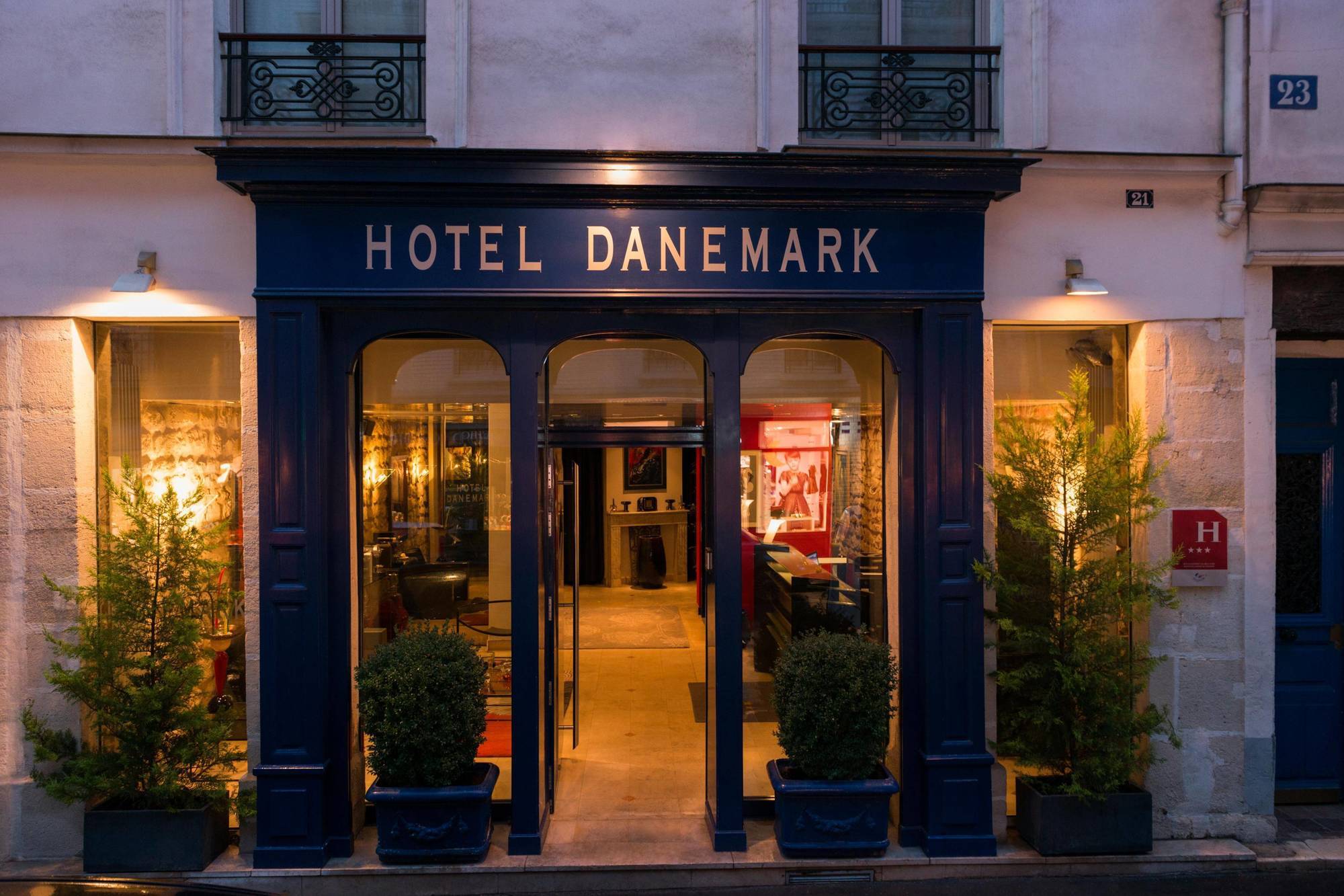 Hotel Danemark Paris Exterior photo
